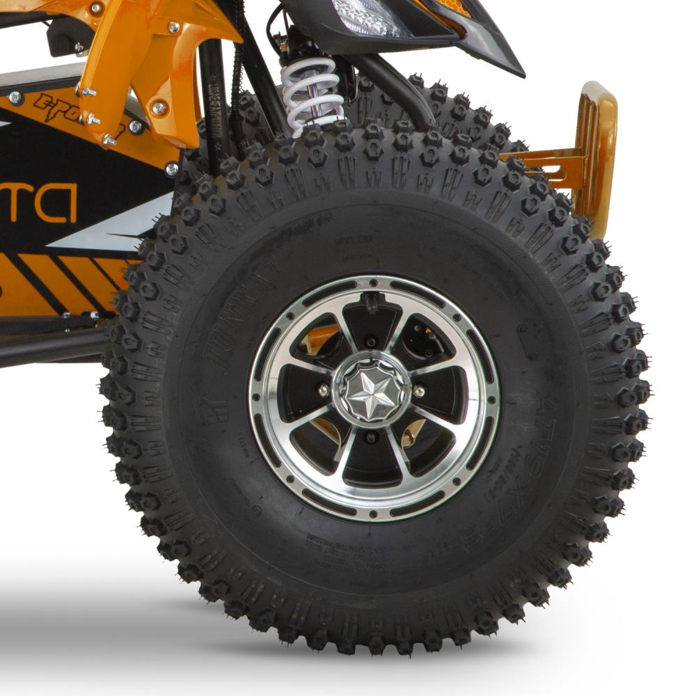 Электроквадроцикл Yacota E-Sport 3000W LD черно-оранжевый 6