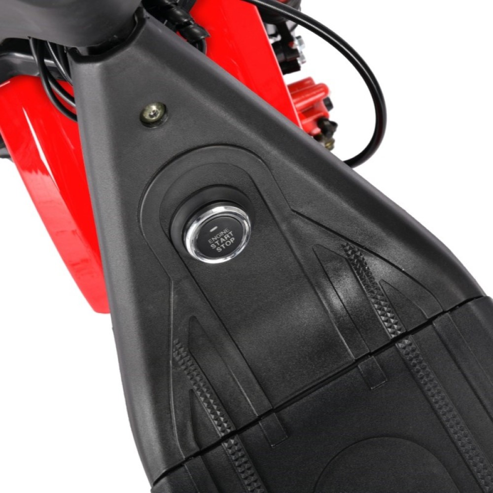 Электроскутер CityCoco WHITE SIBERIA MINI R 2.0 1200W (2022) RED 19