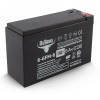 Тяговый аккумулятор RuTrike 6-GFM-6 (12V6A/H C20)